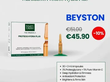 Martiderm Proteos Hydra Plus 30 × 2 ml Ampułki