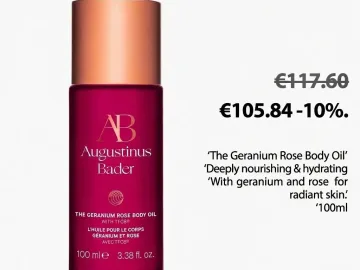 Augustinus Bader The Geranium Rose Body Oil 100 ml