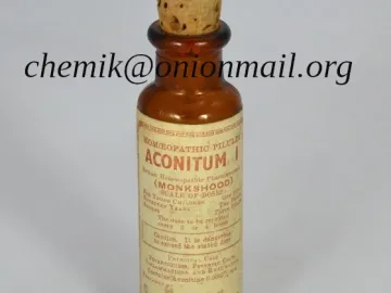 Zdjęcie: Akonityna Toksyczny Alkaloid