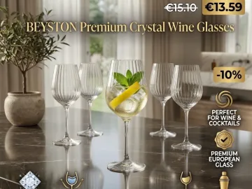 Bohemia Royal Crystal Kieliszki do Gin Tonic 820 ml – zestaw