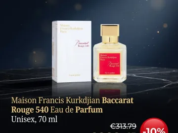 Baccarat Rouge 540 Eau de Parfum Unisex 70 ml