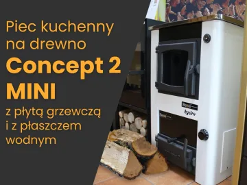 Piec z płaszczem wodnym Concept 2 MINI 21 kW