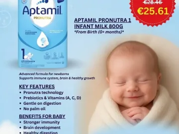 Aptamil Pronutra 1 Mleko Początkowe 800 g