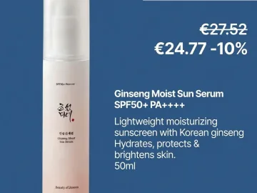 Beauty of Joseon Ginseng Sun Serum SPF50+ PA++++ 50 ml