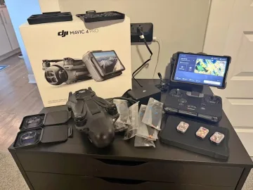Zdjęcie: DJI Mavic 4 Pro, DJI Mavic 3 Pro, DJI Air 3S, DJI Matrice 4T