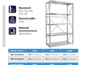 Zdjęcie: Sprzedam regały magazynowe, metalowe od 279zł (MS REGAŁY)