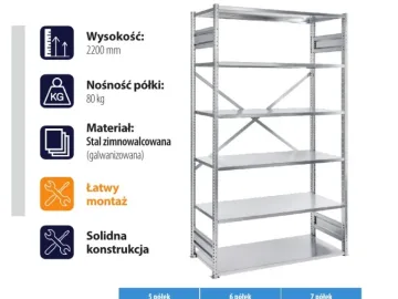 Zdjęcie: Sprzedam regały magazynowe, metalowe od 279zł (MS REGAŁY)