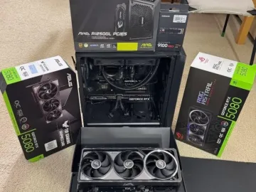 Zdjęcie: GeForce RTX 5090, RTX 5080, RTX 5070 Ti, RTX 4090, RTX 4080