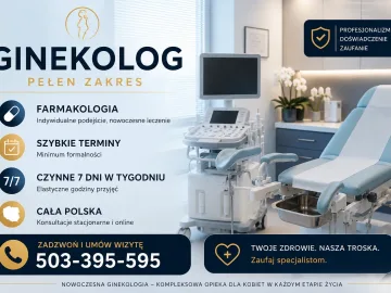 Ginekolog Łódź PILNE WIZYTY pełen zakres 24h